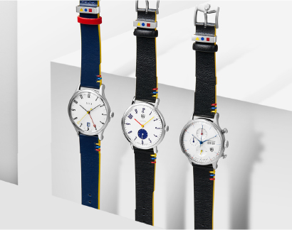 dufa ドゥッファ シンプルなバウハウスデザインの歴史のある時計ブランド。