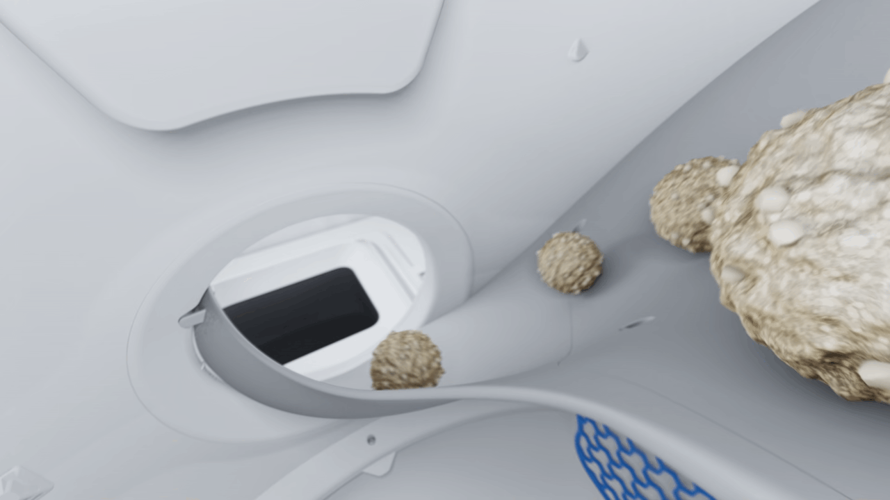 排泄物を自動でお掃除